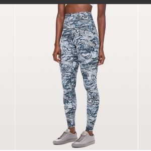 Lululemon Align Pant Full Length 28" Paisley Glaze Multi 6 Nulu Soft
